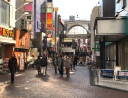 住宅街のある駅周辺