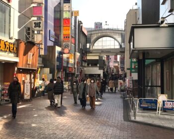 住宅街のある駅周辺